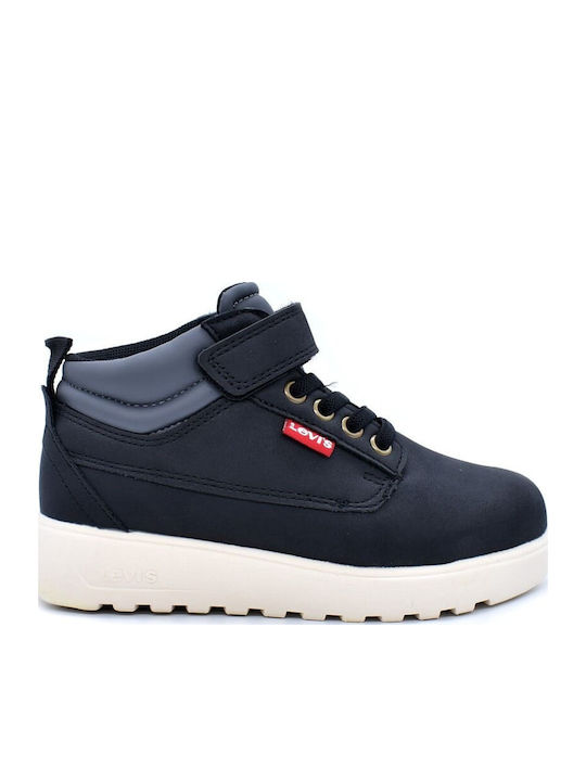 Levi's Arizona Kids Boots with Velcro Black