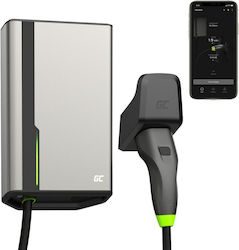 Green Cell Wandmontiert Elektroauto-Ladestation 22kW mit Integriertes Kabel Typ 2 (EVGC021A2275)