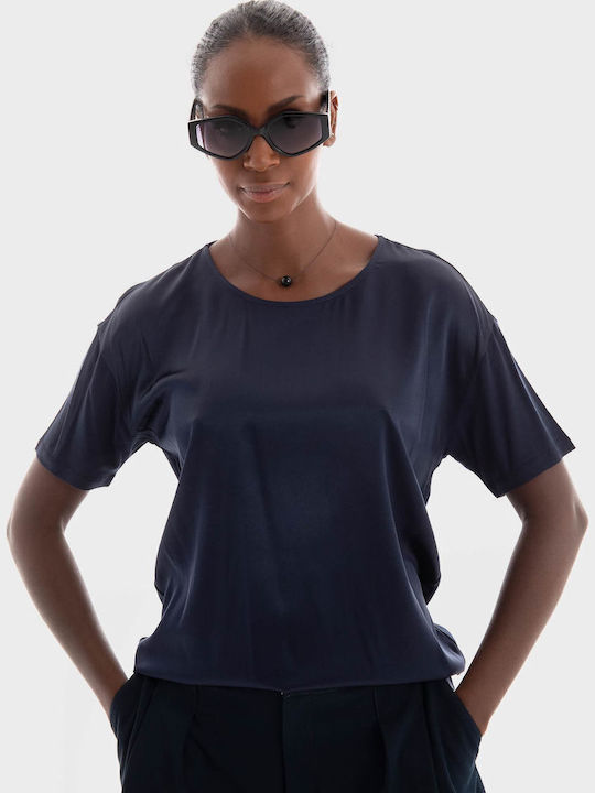 Boss Esandy Women's Blouse Dark Blue