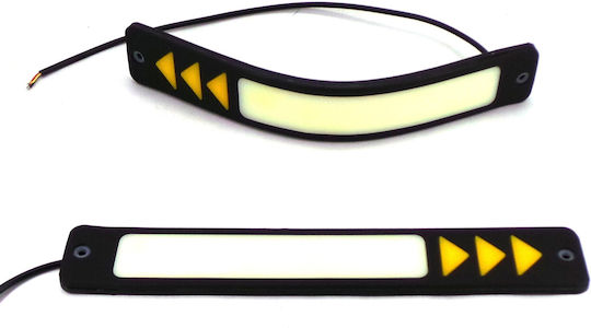 Rectangle Waterproof Daytime Running Lamps Car LED Suzuki Across 6W 2pcs