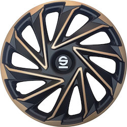 Sparco Τάσια 14" Μαύρο 4τμχ