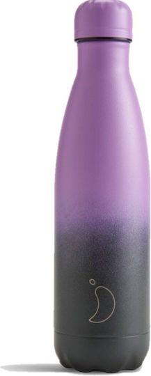 Chilly's Seria Gradient Sticlă Termos Oțel Inoxidabil Fără BPA 500ml Midnight Haze