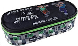 Square Pencil Case Black Minecraft 248342