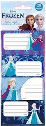 Labels 0564557 Frozen 20pcs 5 Designs