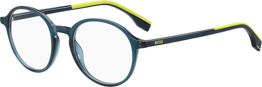 Boss Children's Plastic Eyeglass Frame Blue BO1682 ZI9
