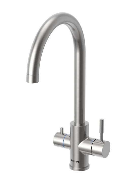 Philips Kitchen Faucet Counter Silver