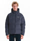 Winter Jacke Puffer Wasserdicht und Winddicht Blau