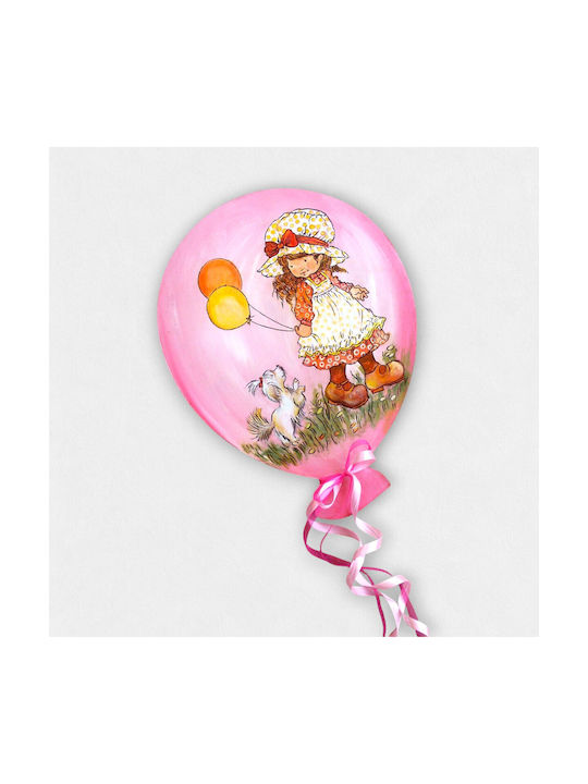 Artifact Επιτοίχιο Ξύλινο Μπαλόνι “my Balloon” 30 X 40cm