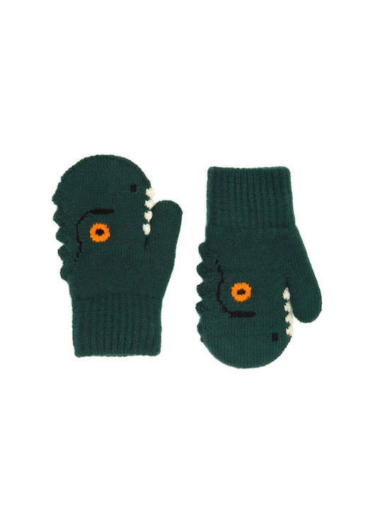 Molo Kinderhandschuhe MItten Grün 1Stück