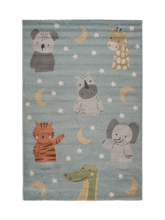 Viokarpet Liloom Kids Rug Gri 133x190cm