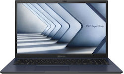 Asus ExpertBook B1 B1502CVA-BQ2261XA 15.6" FHD (i5-1335U/32GB/512GB SSD/W11 Pro) Star Black (Tastatură Engleză Internațională)