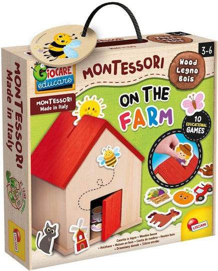 Real Fun Toys Βρεφικό Παιχνίδι Wood In The Farm από Ξύλο για 36+ Μηνών