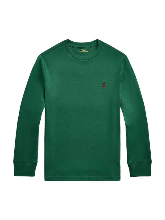 Ralph Lauren Kids Blouse Long Sleeve Stuart Green