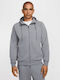 Primary Fz Hoodie Dri-Fit Ζακέτα Γκρι
