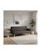 Rony Τριθέσιος Καναπές Κρεβάτι Brown/grey 179x80x75εκ.
