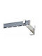 Anartisi One-Way Metallic Curtain Track Silver 240cm 513710-03