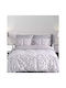 Makis Tselios Home Σετ Πάπλωμα Μονό 160x240εκ. Grey 2τμχ