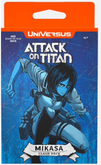 UVS Games Deck Universus Ccg Attack On Titan Mikasa Clash