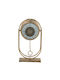 Artekko Metal Gold Tabletop Clock 86842