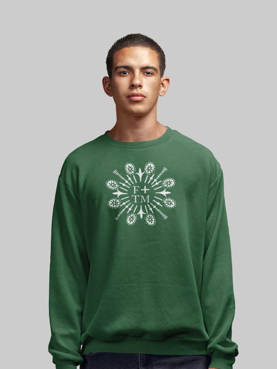 Florence + Machine Sweatshirt Bottle Green