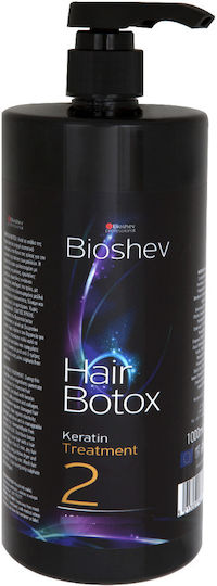 Bioshev Professional Botox Keratin Behandlung 2 Haarmasken für Anti-Frizz mit Keratin 750ml