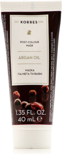 Korres Argan Oil Post-colour Mask 40ml Hair Dye Aftercare Mask