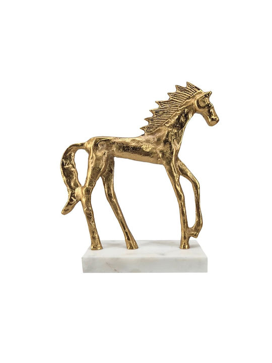 Artekko Decorative Horse made of Metal 26.4x10.1x30.5cm 1pcs