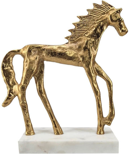 Artekko Διακοσμητικό Άλογο από Μέταλλο 26.4x10.1x30.5cm