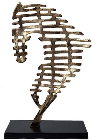 Artekko Διακοσμητικό Άλογο από Μέταλλο 23.5x9.5x35.6cm