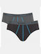 Start Midi Мъжки слипове Anthracite Grey 2Опаковка