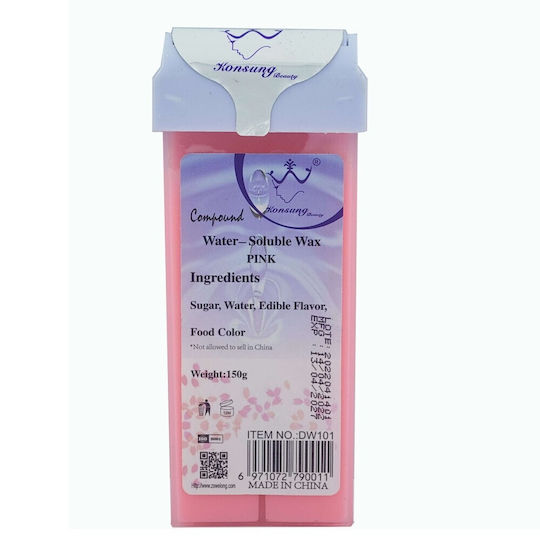 Konsung Beauty Hair Removal Wax in Roll-On Strawberry