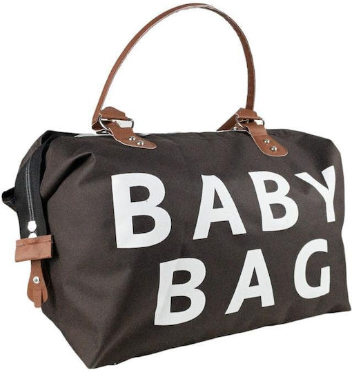 Trendy Shop Wickeltasche-Wickeltasche Schulter/Hand Braun