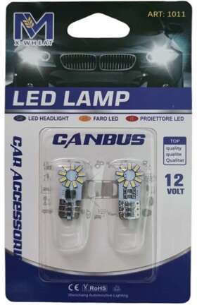 Lamps Car Canbus LED 12V 2pcs
