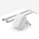 Belkin Charger with USB-C Port and Cable USB-C - USB-C 20W Power Delivery Whites (WCA006VF1MWH-B6)