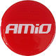 AMiO Car Signal Stickers with Enamel Coating 5 x 5cm for Car Wheels in White Color 4pcs