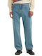 Skateboarding Herren Jeanshose mit Lose Baggy Anwendung Med Indigo-worn In