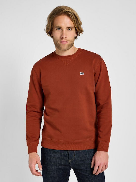 Lee Herren Sweatshirt Rot