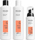 Nioxin Promo Scalp & Hair System 4 Shampoo Progressive Thinning 300ml & Conditioner 300ml & Treatment Serum 100ml