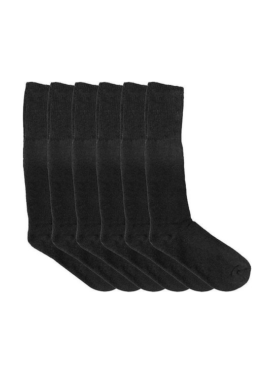 Ustyle Men's Socks Black 6Pack