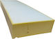 Jgs S.a Φύλλο Αφρολέξ 400 Σκληρής Πυκνότητας 155cm X 52cm X 18cm