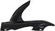 GP Kompozit Motorcycle Rear Wheel Fender Black 1pcs