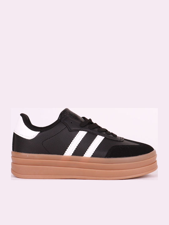 Alta Moda Γυναικεία Sneakers Μαύρα