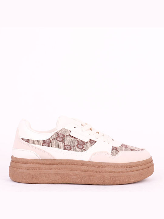 Alta Moda Damen Sneakers Beige