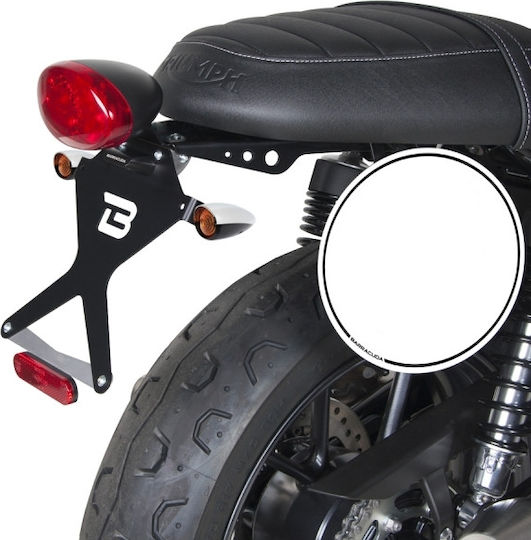 Barracuda Foldable Motorcycle License Plate Holder