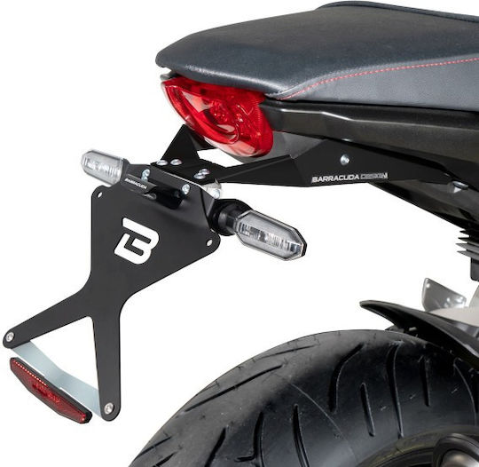 Barracuda Foldable Motorcycle License Plate Holder