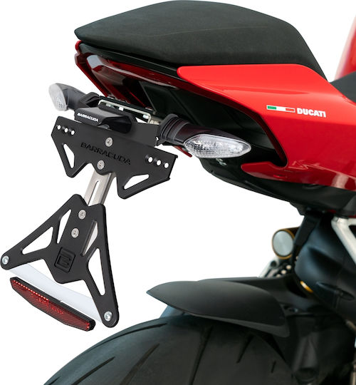 Barracuda Foldable Motorcycle License Plate Holder