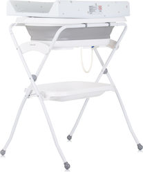 Chipolino Baby Bath-Changing Table Gray