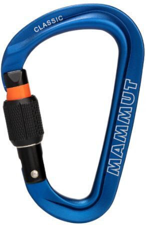 Mammut Classic HMS Screw-gate Син безопасен карабинер