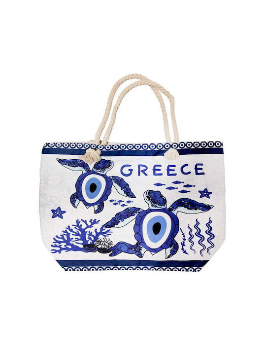 Greece Strandtasche Mehrfarbig