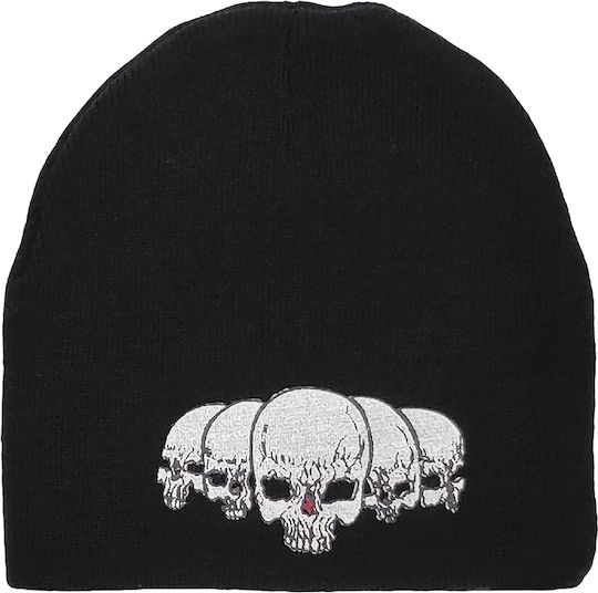 Beanie Beanie Knitted in Black color